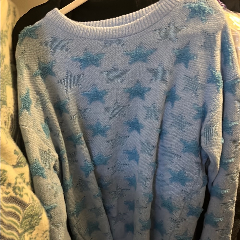 AMIRI style Star Super Soft Sweater